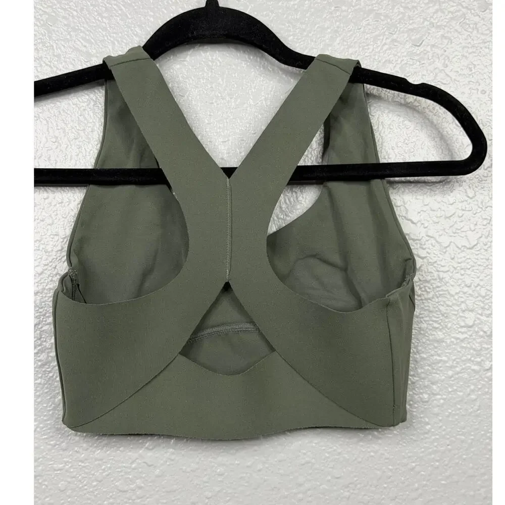 Oysho Women’s Mint Green Sport Bra / Size-Small